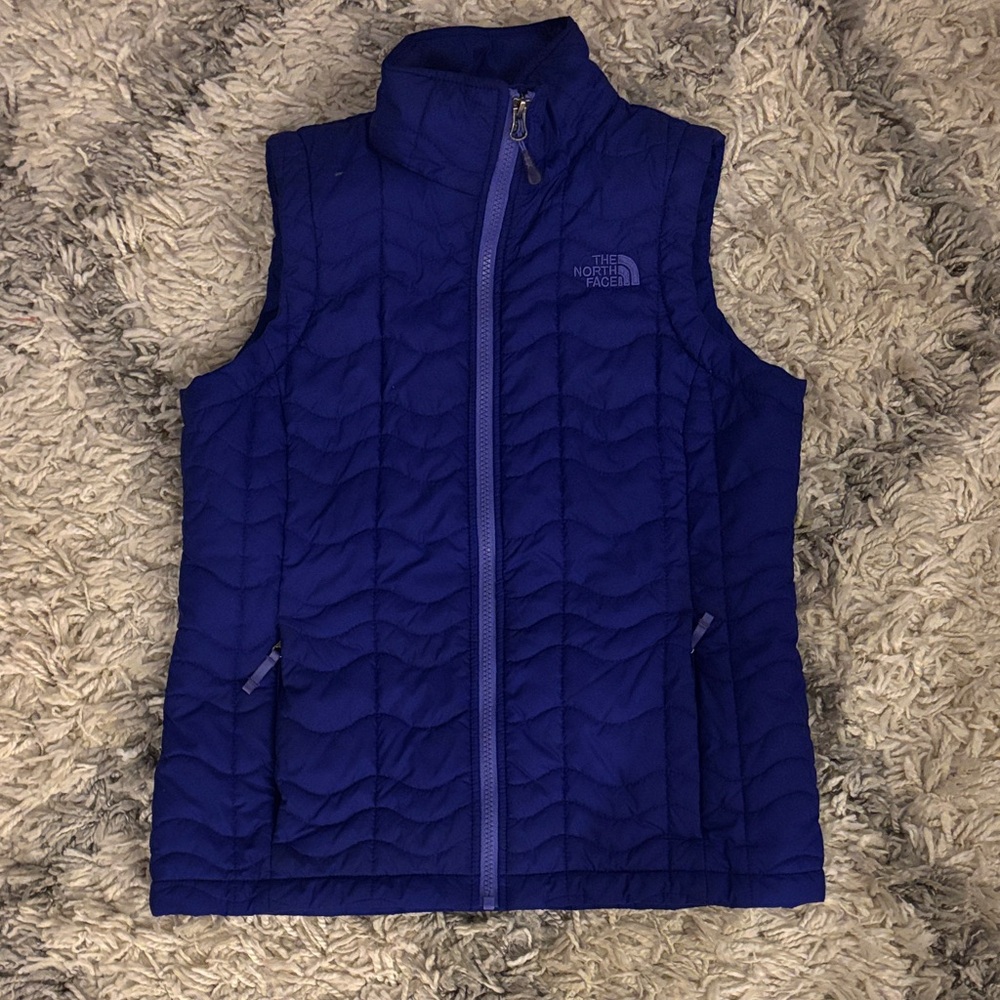 The North Face Royal Blue Quilted Vest